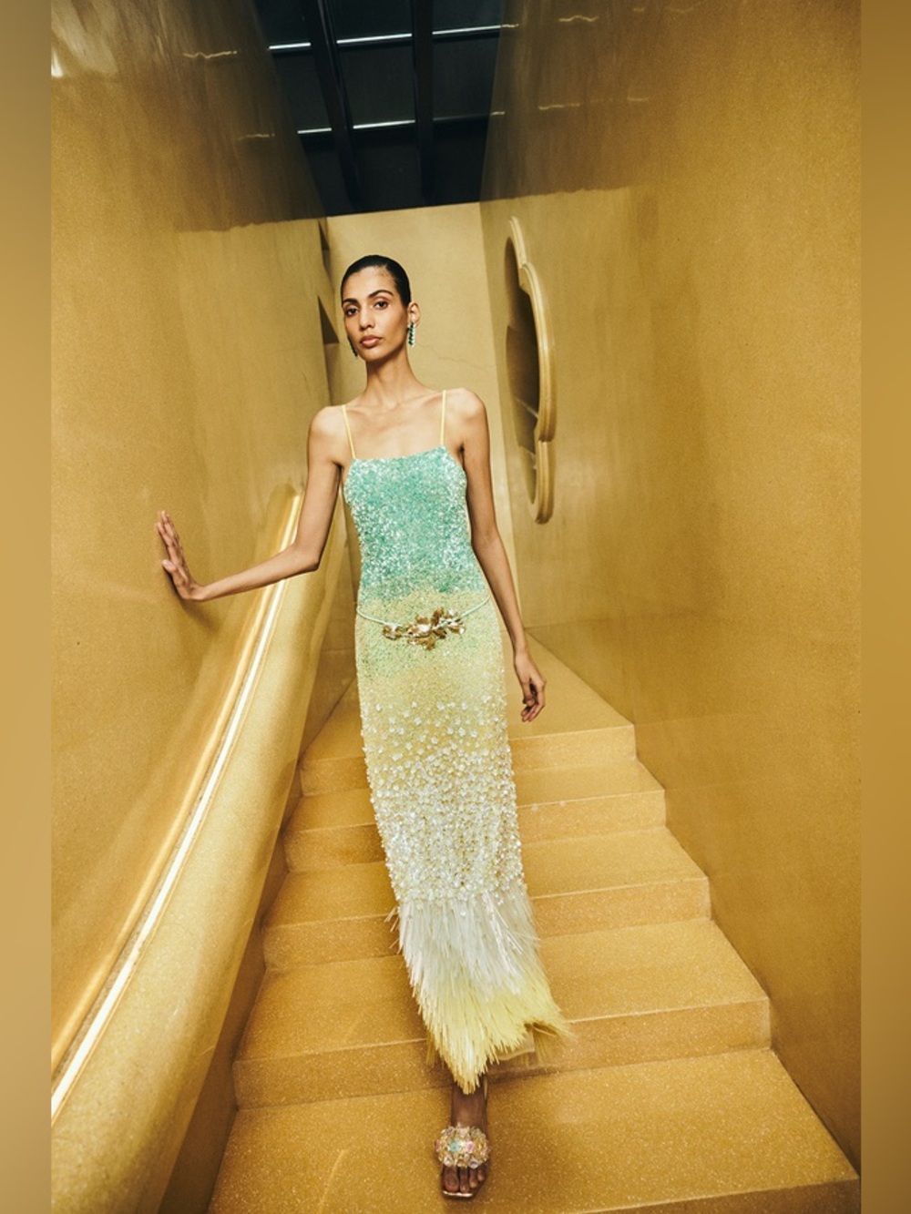 La Fuori Seafoam Sorbet Dress